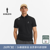 UPF500 运动休闲短袖 比音勒芬高尔夫2026春季 男士 polo衫 新款