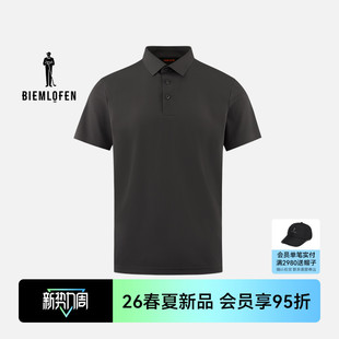 POLO衫 比音勒芬高尔夫2026春夏新男运动休闲短袖 舒弹科技面料