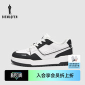 比音勒芬高尔夫春夏女时尚 休闲撞色拼接抗菌防臭休闲板鞋