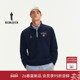 男运动休闲弹力舒适卫衣 新品 哈佛联名 比音勒芬高尔夫2026春季