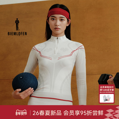 【PLAYTOP联名】比音勒芬高尔夫2026春新女士运动休闲长袖针织衫