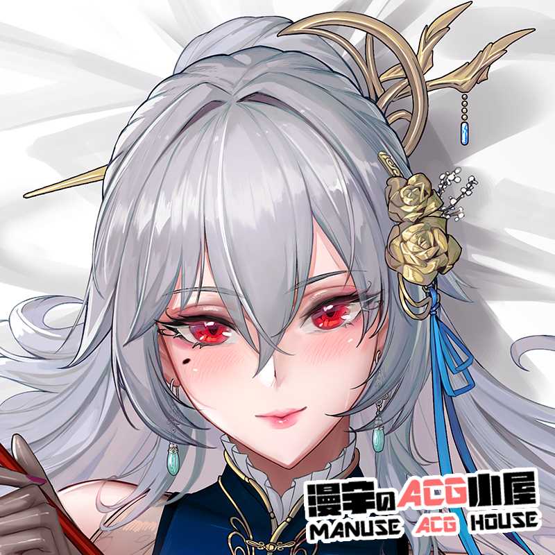 正品【漫宇原创】碧蓝航线路易九世旗袍丽的执勤人等身抱枕礼服黑