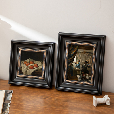 美式复古欧式加冲洗照片做成相框摆台6寸10寸挂墙画框做任意尺寸