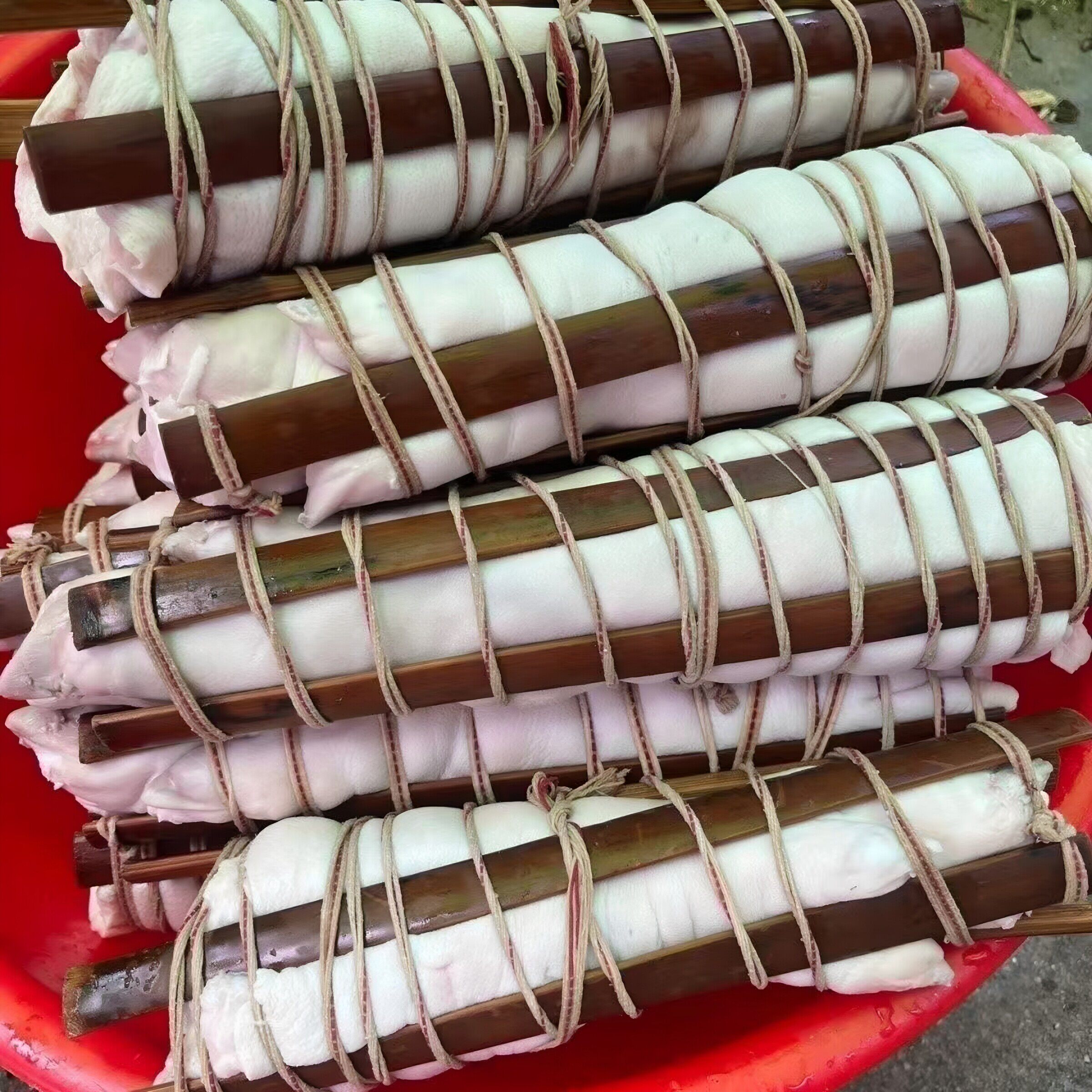 白切猪脚竹片新鲜楠竹特色手工艺品竹片板竹片竹条风筝鸟笼竹制品