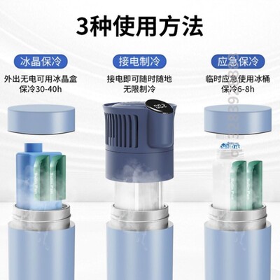 胰岛素冷藏盒便携充电式迷你小冰箱药品包生长激素冷藏杯可上飞机