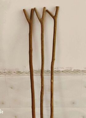 白腊木杆白蜡木晾衣叉阳台加长挑衣杆撑衣杆全手工耐用服装店家用