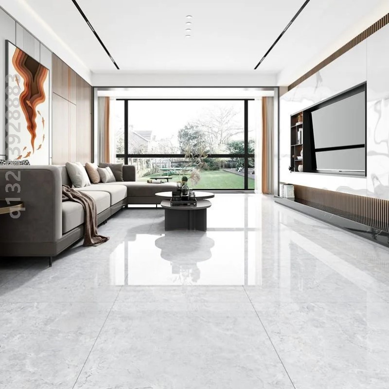 广东佛山全抛釉瓷砖800x800客厅卧室通体大理石地板砖全瓷釉面砖
