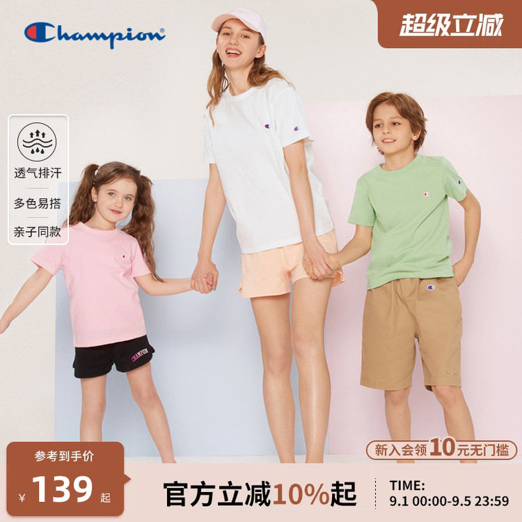 Champion冠军经典短袖T恤图片
