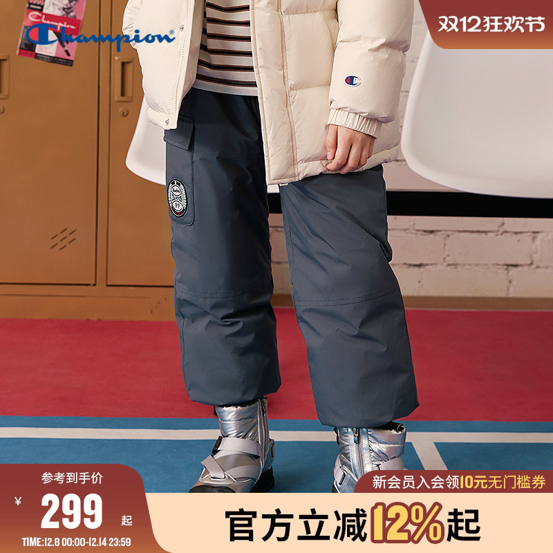 Champion冠军抗菌羽绒卫裤长裤