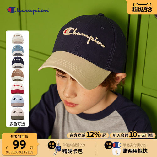 鸭舌帽帽子CHAMPION休闲