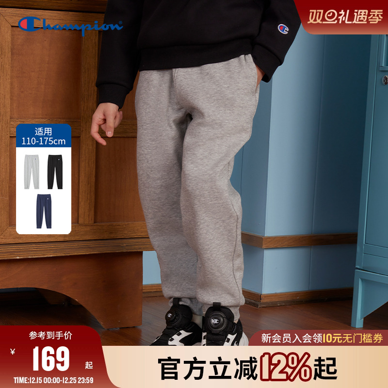 Champion冠军加绒卫裤