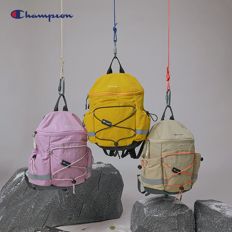 Champion冠军户外轻量拉链双肩包