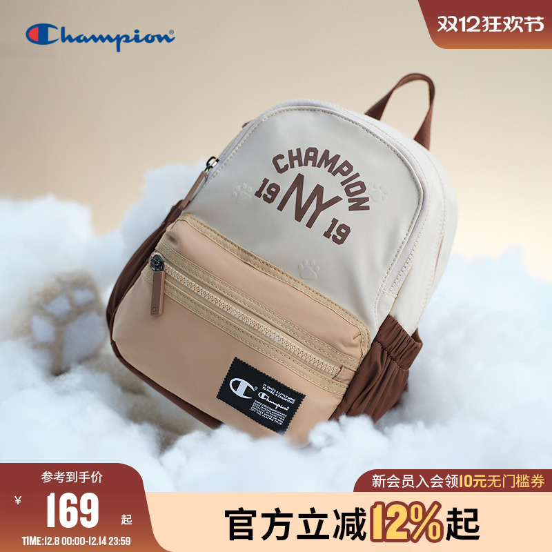 【猫猫系列】Champion冠军儿童2025秋冬新品男女学生休闲双肩书包