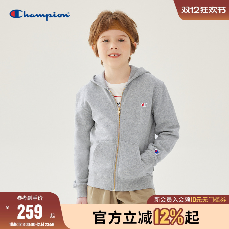 开衫卫衣Champion冠军女秋冬