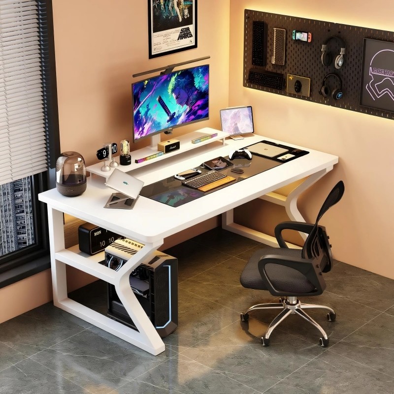 电脑桌台式卧室出租屋简易电竞桌子家用书桌办公桌学生宿舍书桌,住宅家具,电脑桌,淘宝优惠券,粉丝福利购,淘宝优惠卷