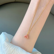Серебряное ожерелье