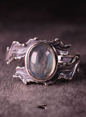 新款欧美拉长灰石印度尼泊尔风格