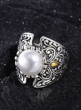 新款「万物起源」设计复古风戒指