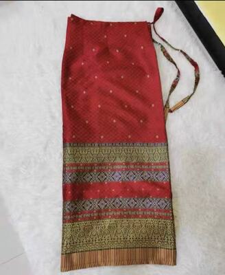 西双版纳网红新款泰国筒裙多色精品傣族女民族风裹裙时尚百搭片裙