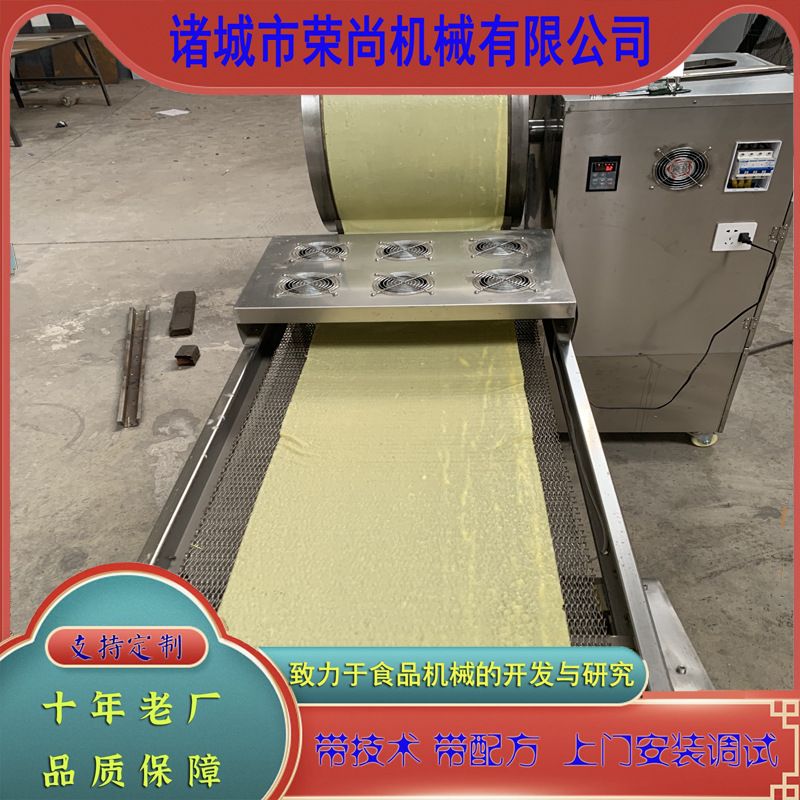 商用多功能班戟皮机 全自动方形蛋皮机 网红春卷皮机