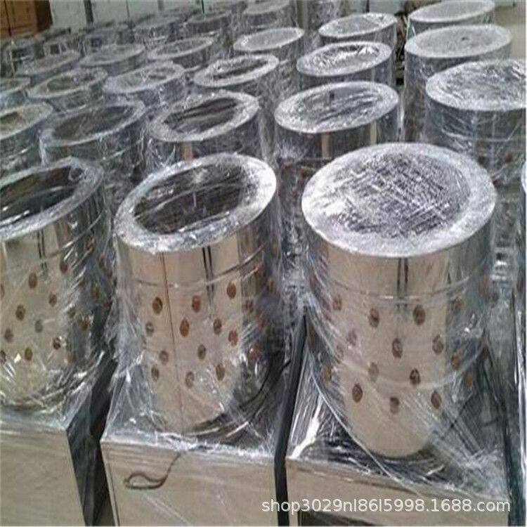 商用不锈钢电动全自动去毛拔毛机家禽脱毛机 鸡鸭鹅滚筒式脱毛机