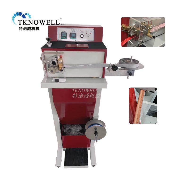 热熔胶包骨机 包条机 汽车坐垫皮条箱包热熔胶包骨打齿机,机械设备,制鞋机械,淘宝优惠券,粉丝福利购,淘宝优惠卷