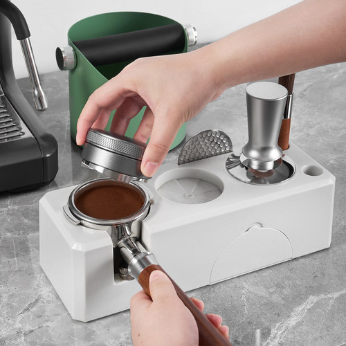 咖啡ABS压粉座手柄支撑架