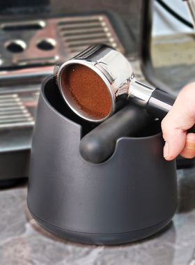 Banlee咖啡渣桶家用意式咖啡大号压粉敲渣桶接废渣收纳工具敲粉桶