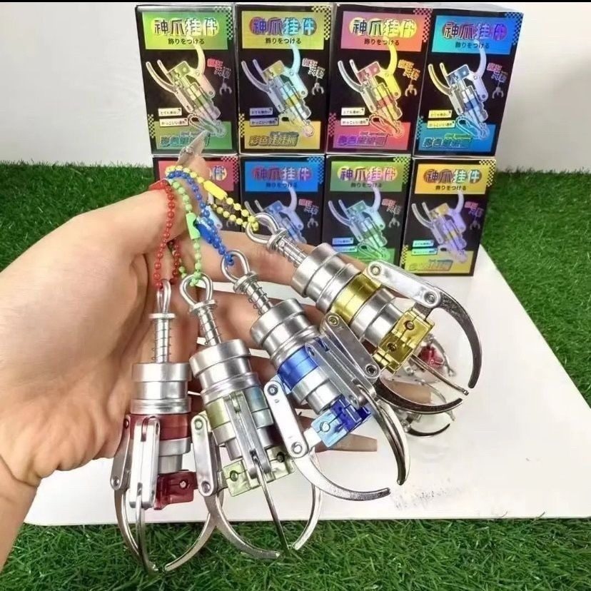 潮玩台湾娃娃机抓夹可夹仿真mini彩色迷你爪子塑料合金钥匙扣挂件,电玩/配件/游戏/攻略,家用游戏机,淘宝优惠券,粉丝福利购,淘宝优惠卷