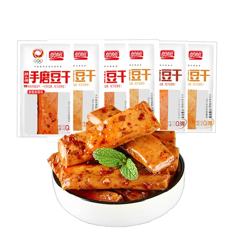 盼盼手磨豆干约10g*8包混合口味