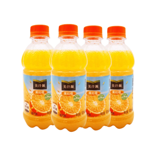 美汁源果粒橙小瓶装300ml*4瓶