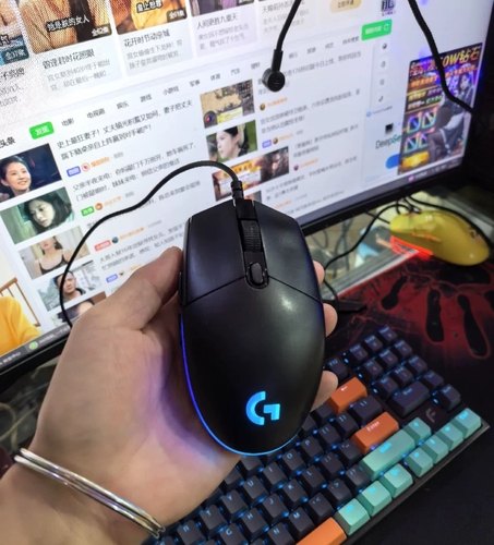 正品网吧款罗技g102黑色游戏有线鼠标支持罗技官方驱动要求高慎拍