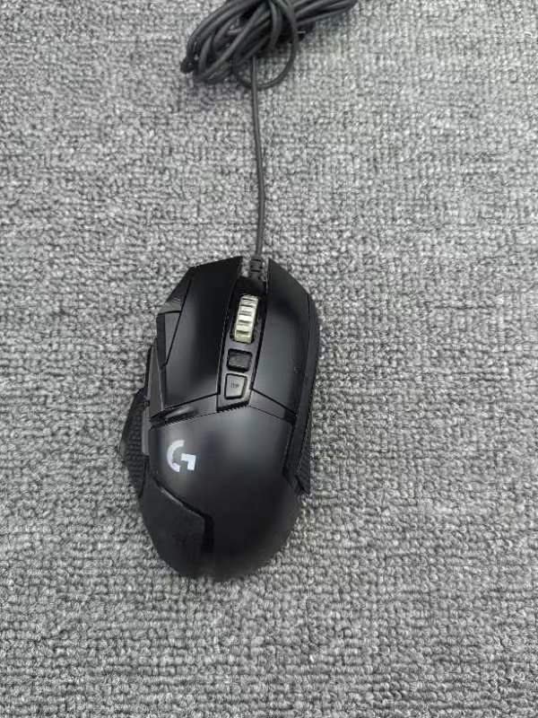正品罗技G502HERO有线电竞游戏鼠标RGB支持官方驱动二側有防滑条