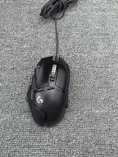 正品罗技G502HERO有线电竞游戏鼠标RGB支持官方驱动二側有防滑条