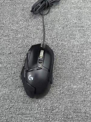 正品罗技G502HERO有线电竞游戏鼠标RGB支持官方驱动二側有防滑条