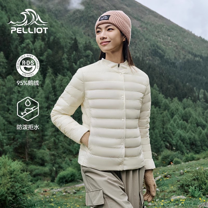 伯希和户外800蓬排骨羽绒服秋冬