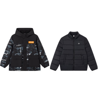 361度童装男童羽绒服冲锋衣