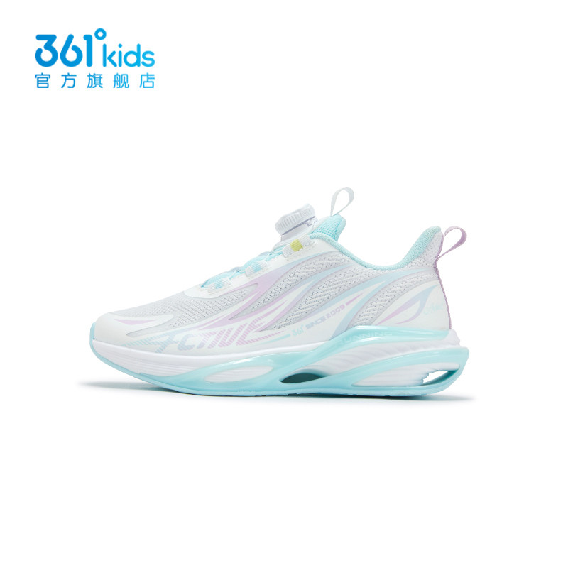 软弹柱361童鞋女童跑步鞋2026秋季新款轻便减震儿童旋钮扣运动鞋