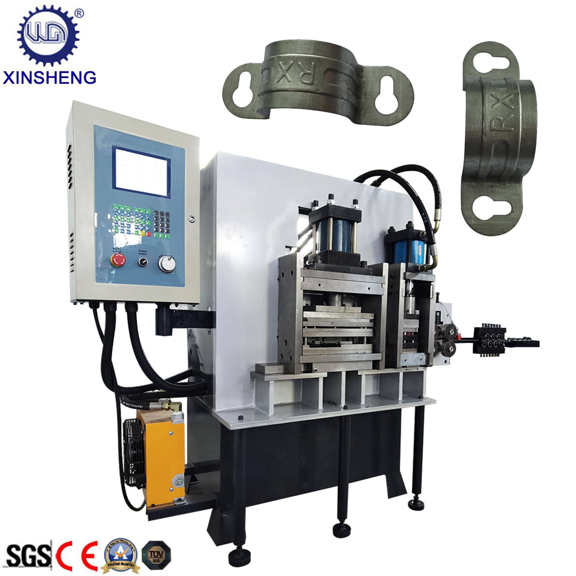 源头工厂液压扁料冲孔折弯一体机不锈钢镀锌板铝材压扁折弯机,五金/工具,管夹/管卡/管支架,淘宝优惠券,粉丝福利购,淘宝优惠卷