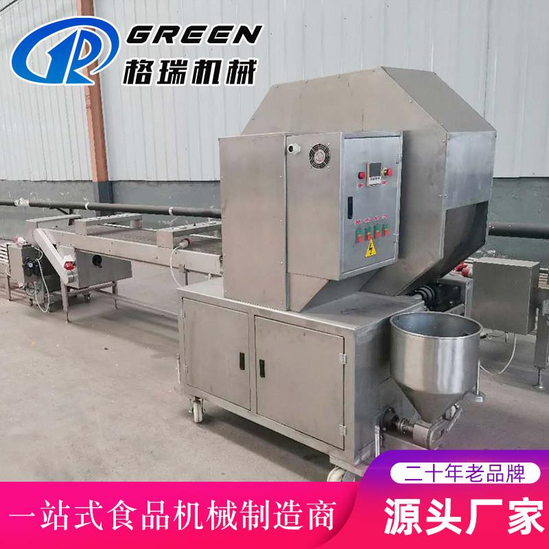 304材质圆形烤鸭饼机 厂家烤鸭饼机全自动春卷皮机春卷薄饼机器