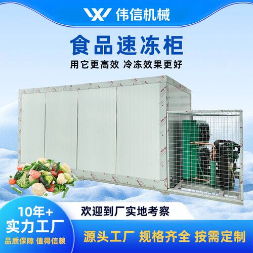 商用面食海鲜立式速冻柜 定制48盘小型托盘式速冻机