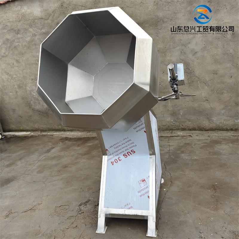 不锈钢麻辣花生八角拌料机 多功能滚筒式商用拌料机 五香蚕豆拌料