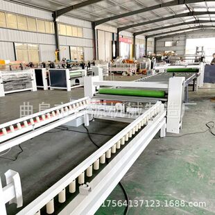 龙门上下板商店酒店会所翻新木饰面平贴机 内墙装饰板墙布平贴机