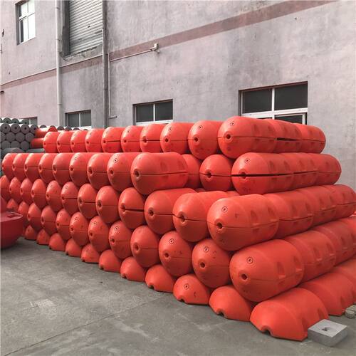 夹水面漂浮电缆内径5公分浮桶 500*750 400*1000组合塑料浮筒