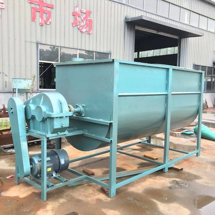 卧式化工原料搅拌机 洗衣粉原料混合机 养殖场牛羊马饲料拌料机,五金/工具,拌料机,淘宝优惠券,粉丝福利购,淘宝优惠卷