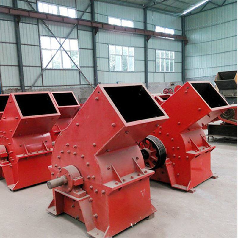 高效玻璃陶瓷锤式破碎机 环锤式细碎制砂机 小型锤破石头粉碎机