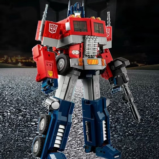 擎天柱变形机甲金刚机器人积木模型拼装汽车男孩子六一儿童玩具61