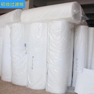进风机口棉初效空气过滤棉喷烤漆房顶棚防尘净化棉工业无纺布空调