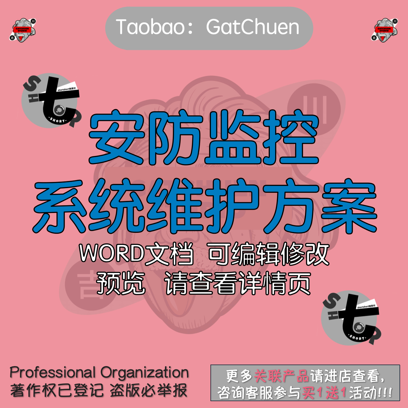 安防监控系统运行维护方案WORD施工组织设计文件素材专项方案