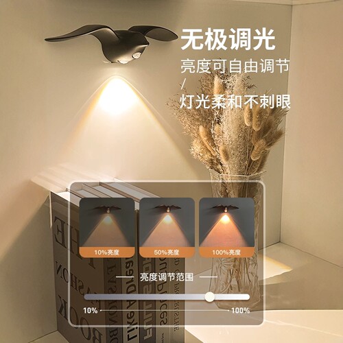 海欧小夜灯智能自动人体感应壁灯